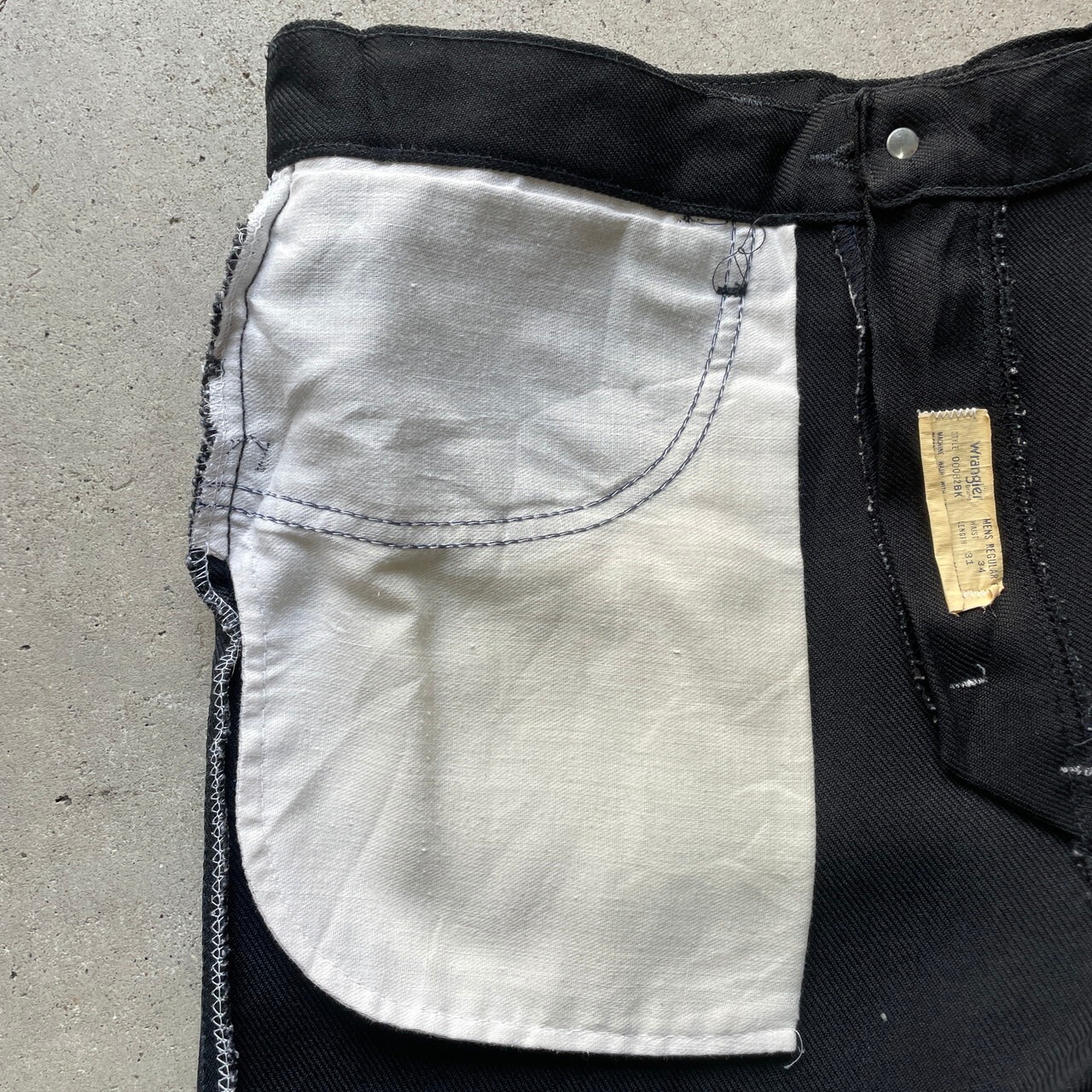 70年代 USA製 Wrangler ラングラー スラックスパンツ ランチャードレス 
