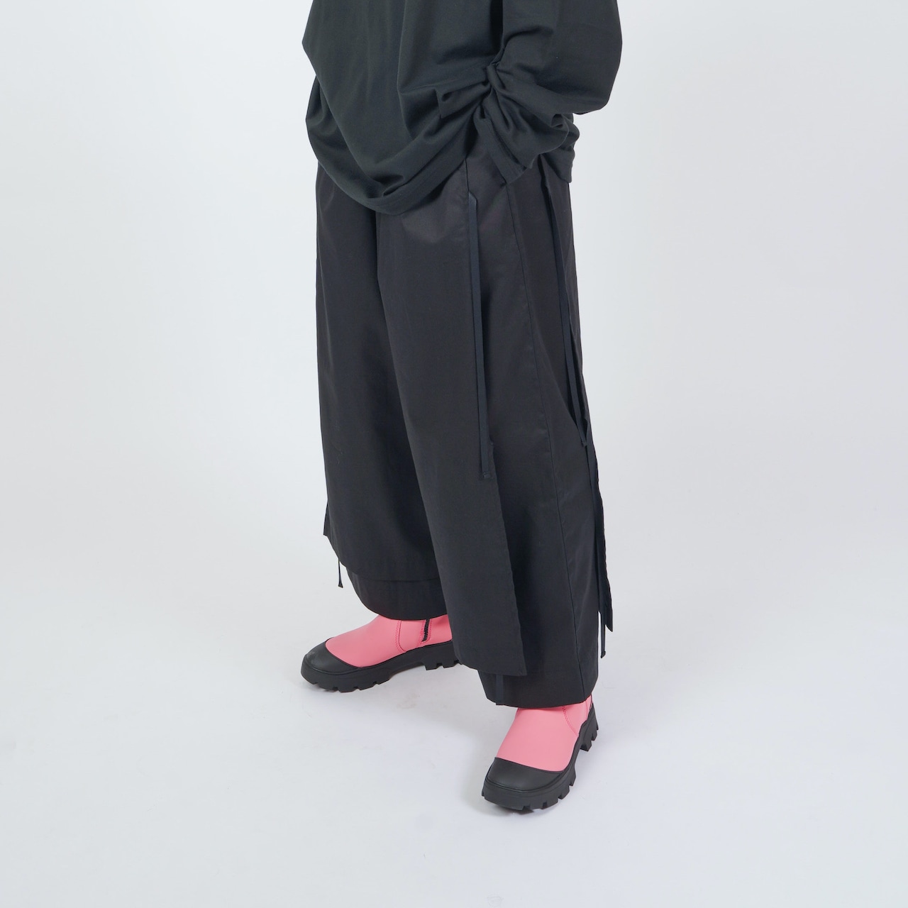 〈 UNIONINI 23AW 〉 casual pants / black / Women’s