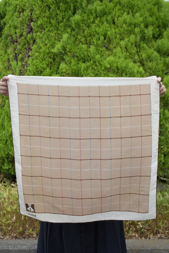 Gingham check apron