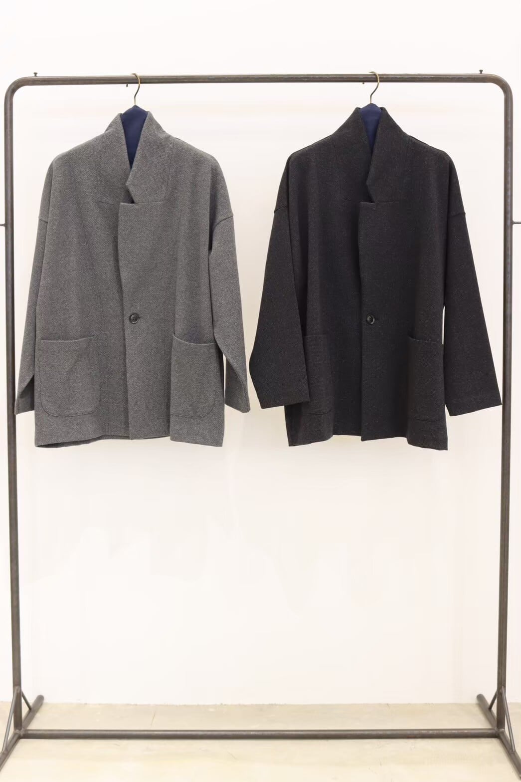 【LEMELANGE】ウールコットンロングテーラードジャケット 8551801