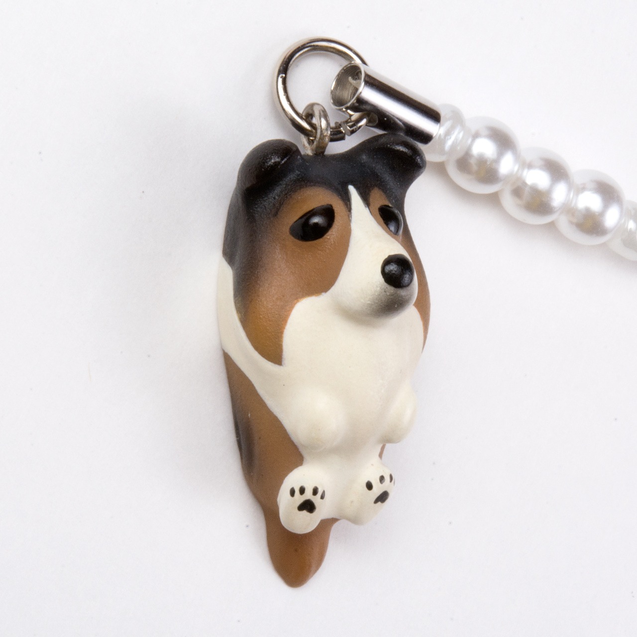Dog 92 Sheltie シェルティー セーブル ビーズ ストラップ DN-2502