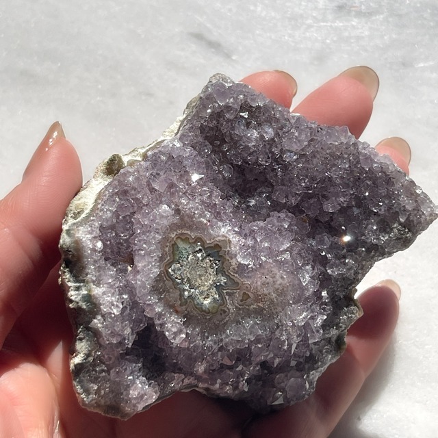 【セドナで浄化】【超美石】ソーラーアメジスト　原石　2229