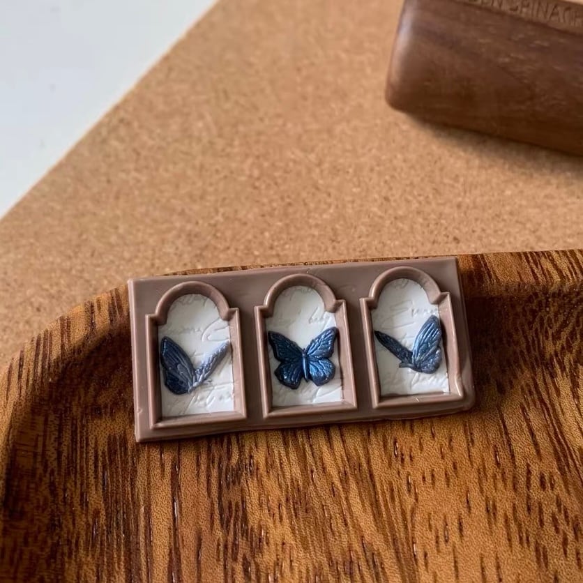 Butterfly Display Cabinet・Wax Seal Stamp