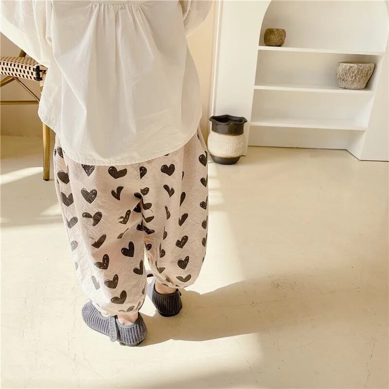 【即納】ぽわんシルエットのハートパンツ|海外子供服|韓国子供服