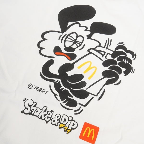 Size【M】 VERDY ヴェルディ ×McDonalds 24SS Vick Shake&Dip Tee