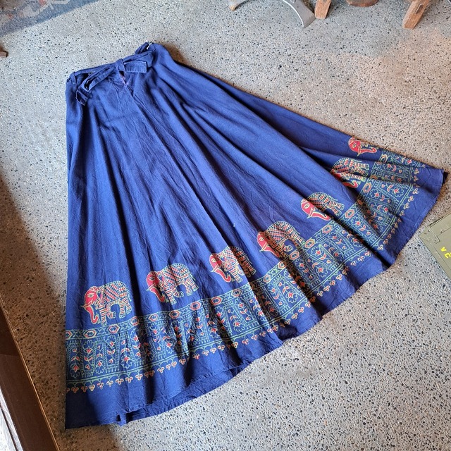 インド製 巻きスカート used [305039]