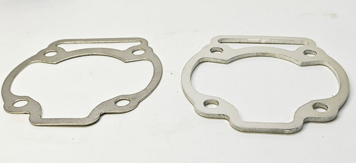 ksr2用アルミベースガスケット1mm ksr80，ksr-Ⅱ | Zracing