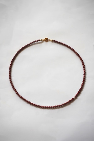 stone choker  red jasper 3mm