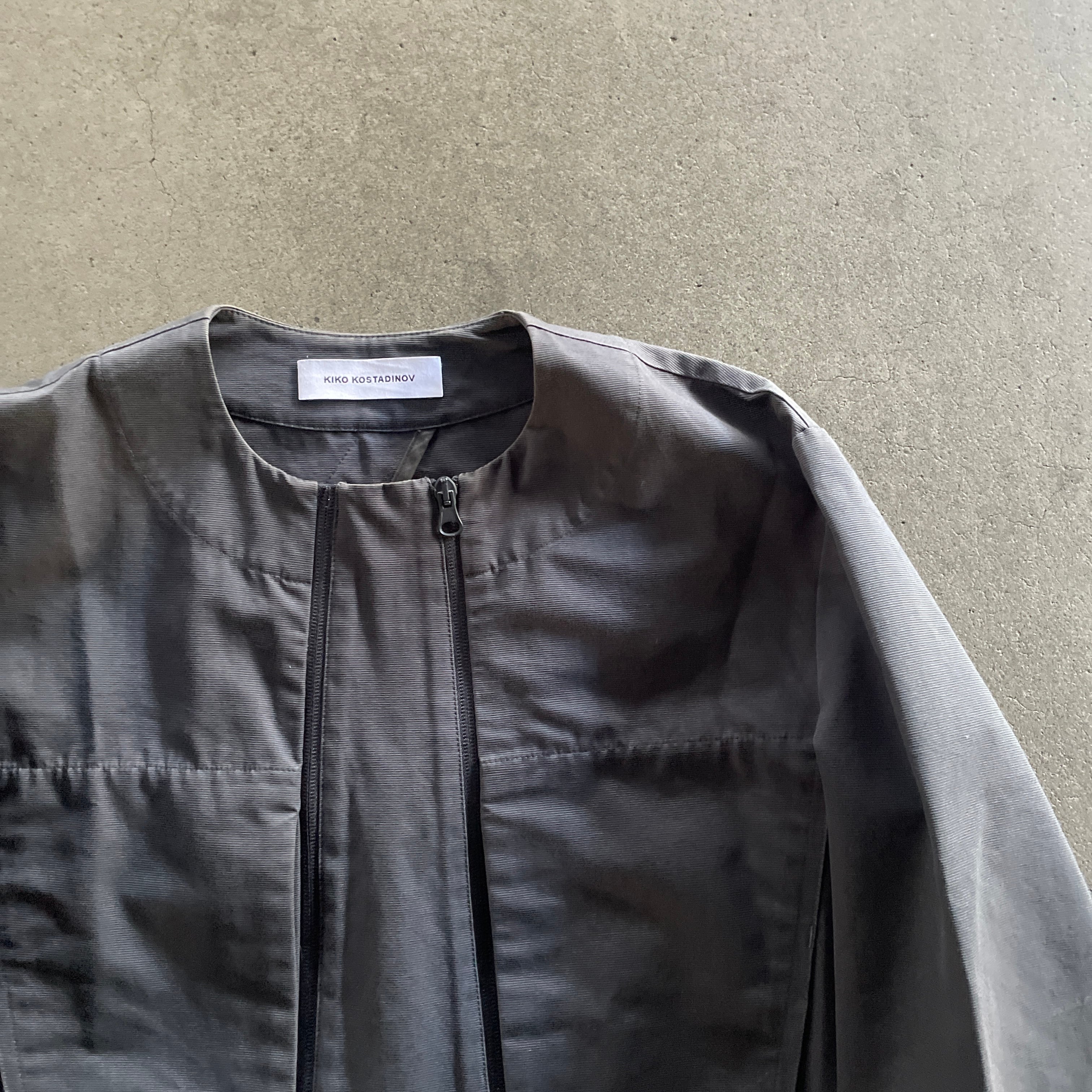 Kiko Kostadinov 18aw ジャケット KIKO KOSTADINOV / 18AW Contrast Stitching Jacket