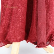 ベリーダンス 衣装 sufel boutique 上下セット オリエンタル レッド系 トップス スカート ベルト ラメ ラインストーン 花柄 装飾 豪華 鮮やか 赤 金 アーム アーム飾り 腕飾りダンス衣装 イベント ステージ おしゃれ ゴールド系 シルバー系