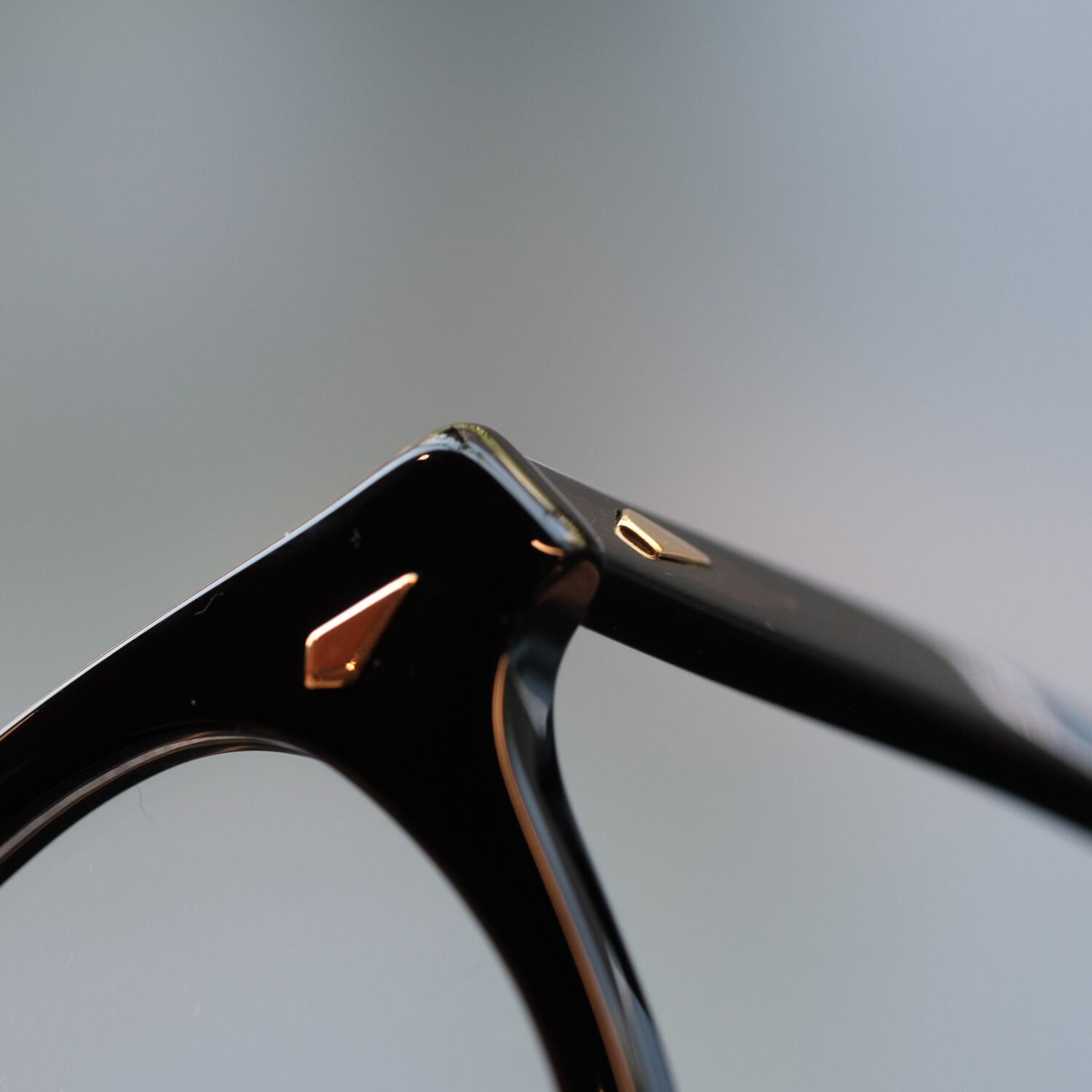 JULIUS TART OPTICAL】AR 48□22 Gold Edition - Black Clear (LARGE