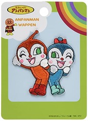 稲垣服飾(Inagakihukushoku) アンパンマン ペアワッペン ドキンちゃん&コキンちゃん アイロン接着 APW205