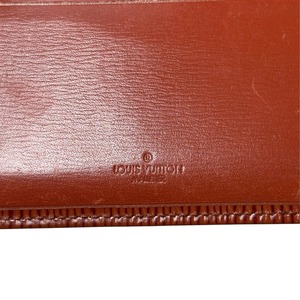 LOUIS VUITTON “epi” leather card case