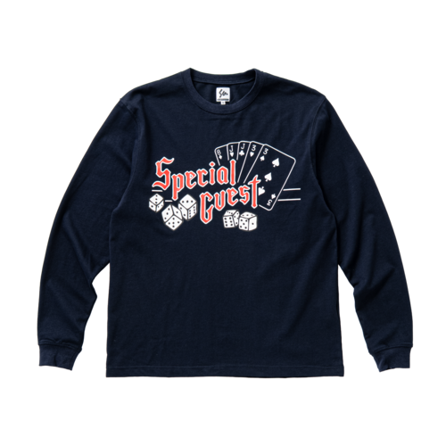 Casino Logo L/S Tee (Navy)