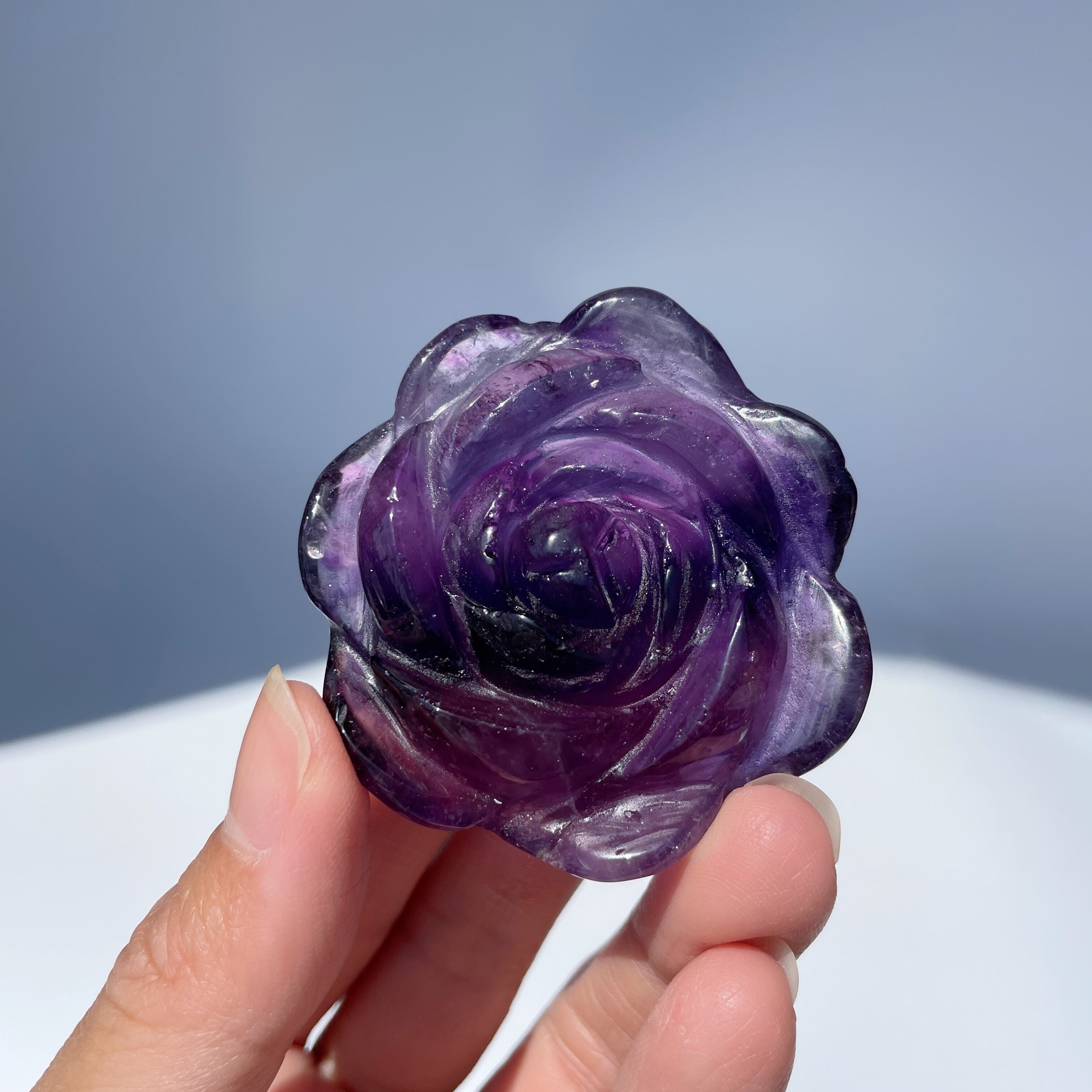 アメジスト ローズ 01◇Amethyst Rose◇ 天然石・鉱物・パワーストーン