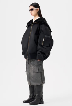 【25AW】Feng Chen Wang フェンチェンワン / Nylon Oversized Padded Jacket