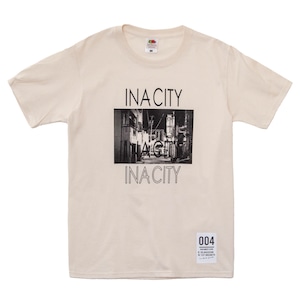 【INACITY APPAREL】伊那まちPHOTOTシャツ　NAKAMIZODORI　ナチュラル　