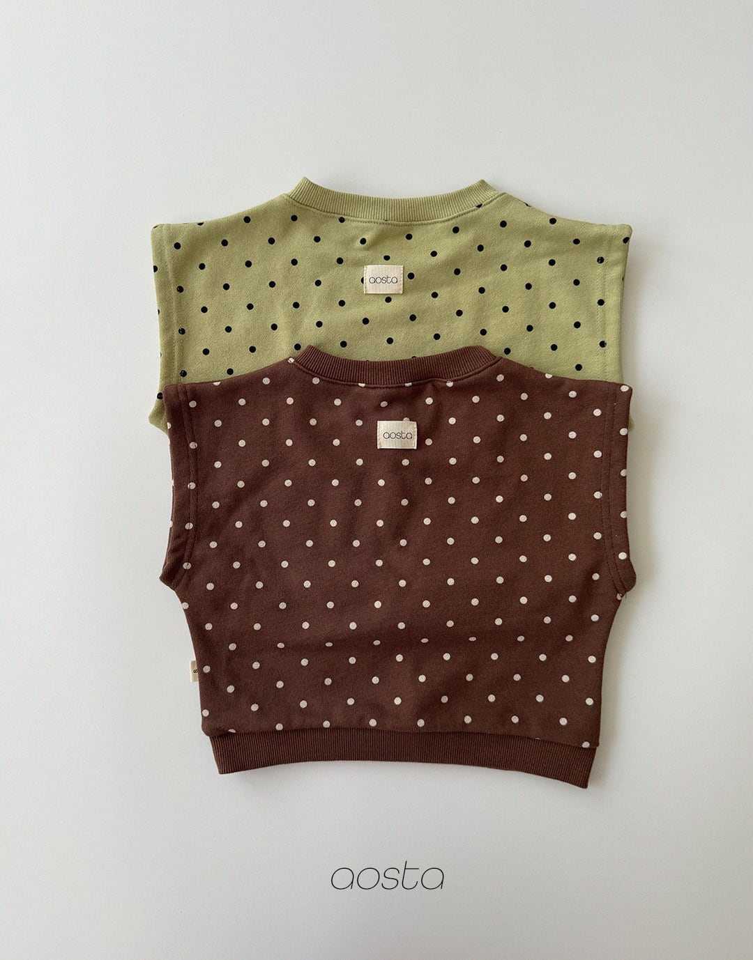 dot tongtong vest【aosta】※10月上旬〜中旬発送予定