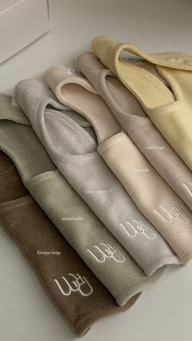 【新色予約】Would.U 「cloud terry bibs」woulduウッドユー