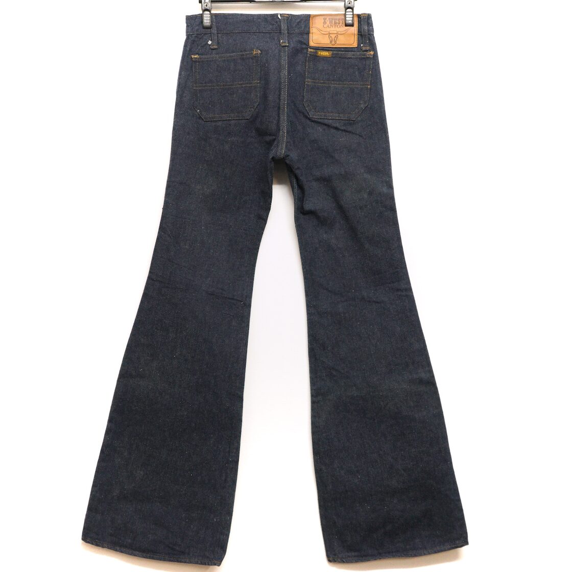 1630 X-WEST CANTON キャントン ベルボトム 70年代 昭和レトロ 