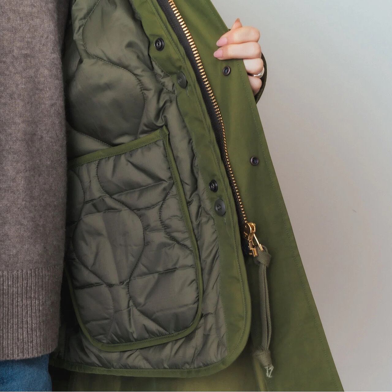Shinzone(シンゾーン)『FIELD PARKA』Cotton Nylon M-65 Fish Shinzone(シンゾーン)『FIELD PARKA』Cotton Nylon M-65 Fish