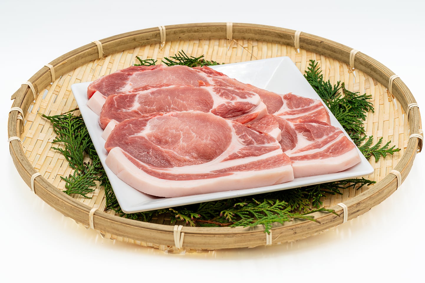 肉筆【美品】西条巧作 『高松五色台より屋島』 五島美豚ローステキカツ500g | 産直市場「五島がうまい」ショッピング