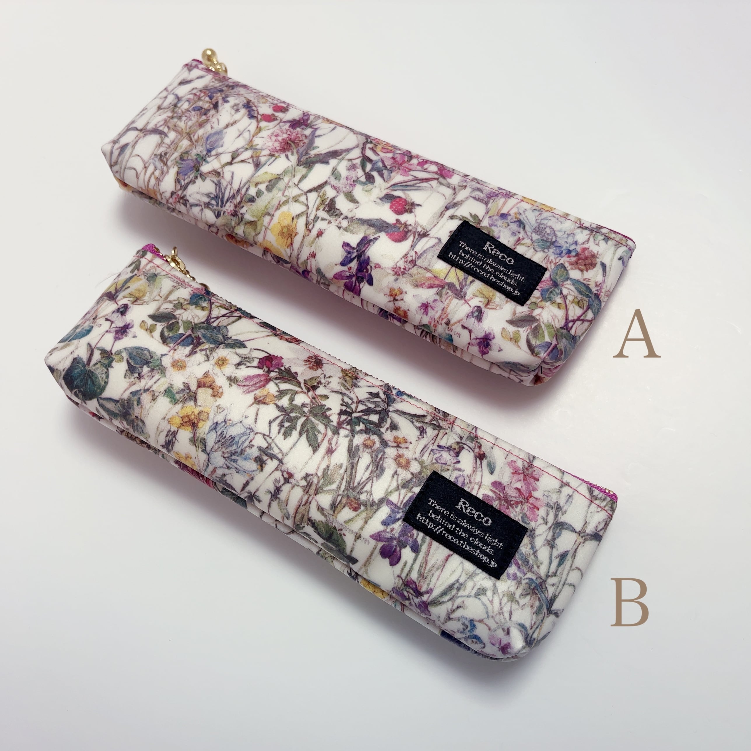 ペンケースL（メガネケース）リバティ ラミネート ワイルドフラワー