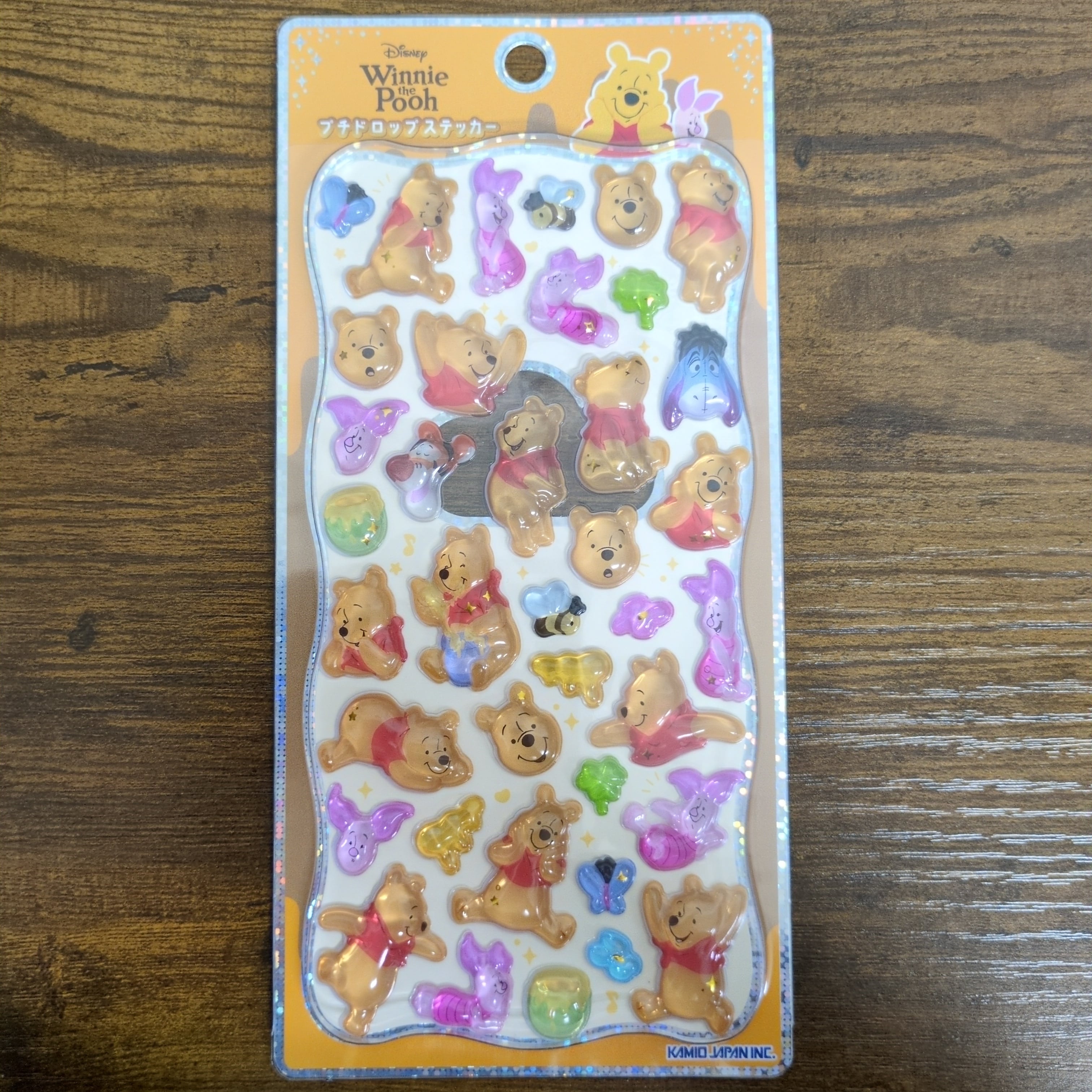 国内正規品】 プーさん プチドロップステッカー | Zakka KURO