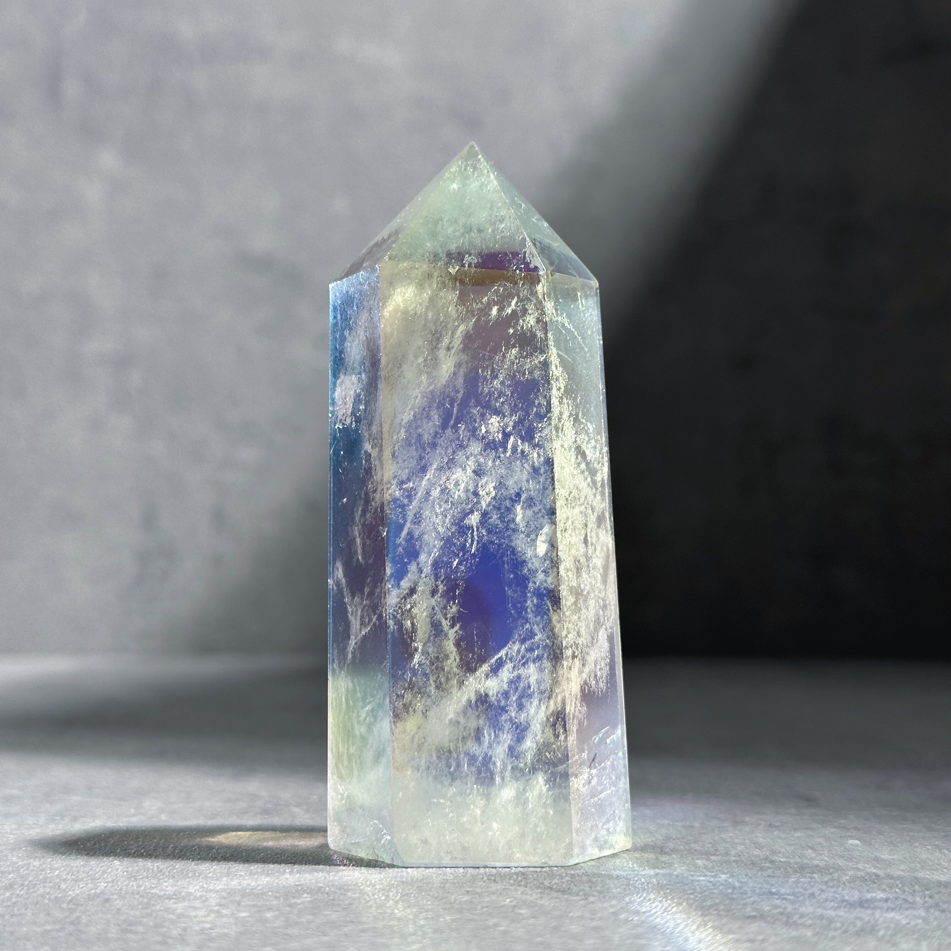 エンジェルオーラクォーツ タワー25◇ Angel Aura Quartz ◇天然石・鉱物・パワーストーン