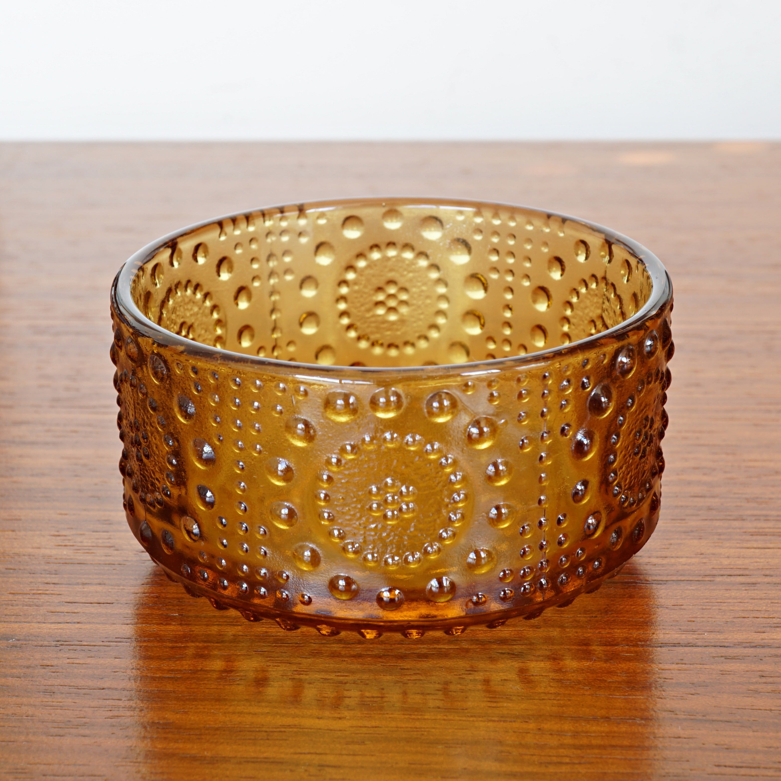 リーヒマエンラシ グラッポニア/ボウルΦ9cm 4つウランガラス Riihimaen Lasi Grapponia リーヒマエンラシ グラッポニア bowl ボウル