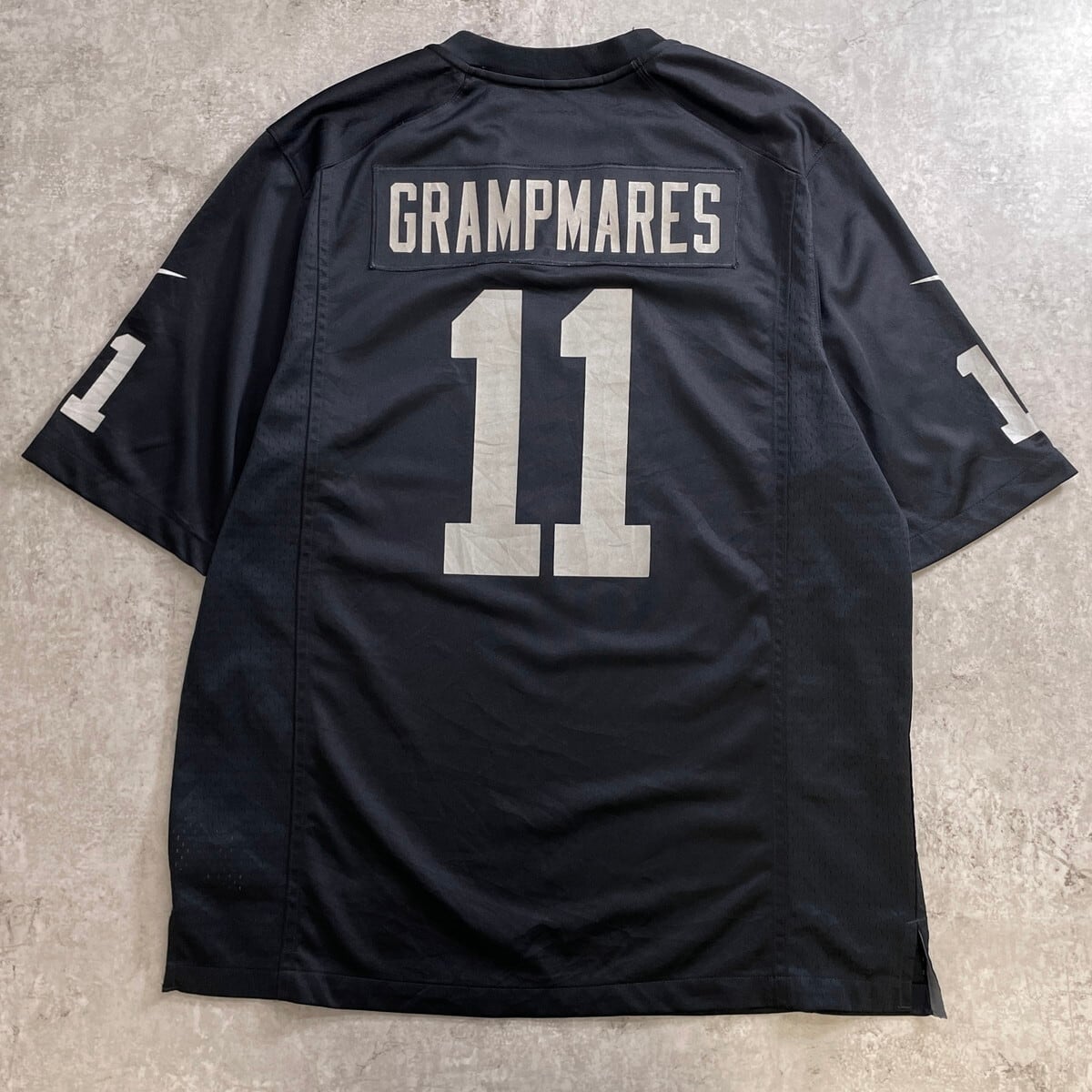 NIKE ナイキ NFL Las Vegas Raiders フットボールシャツ メンズXL 古着