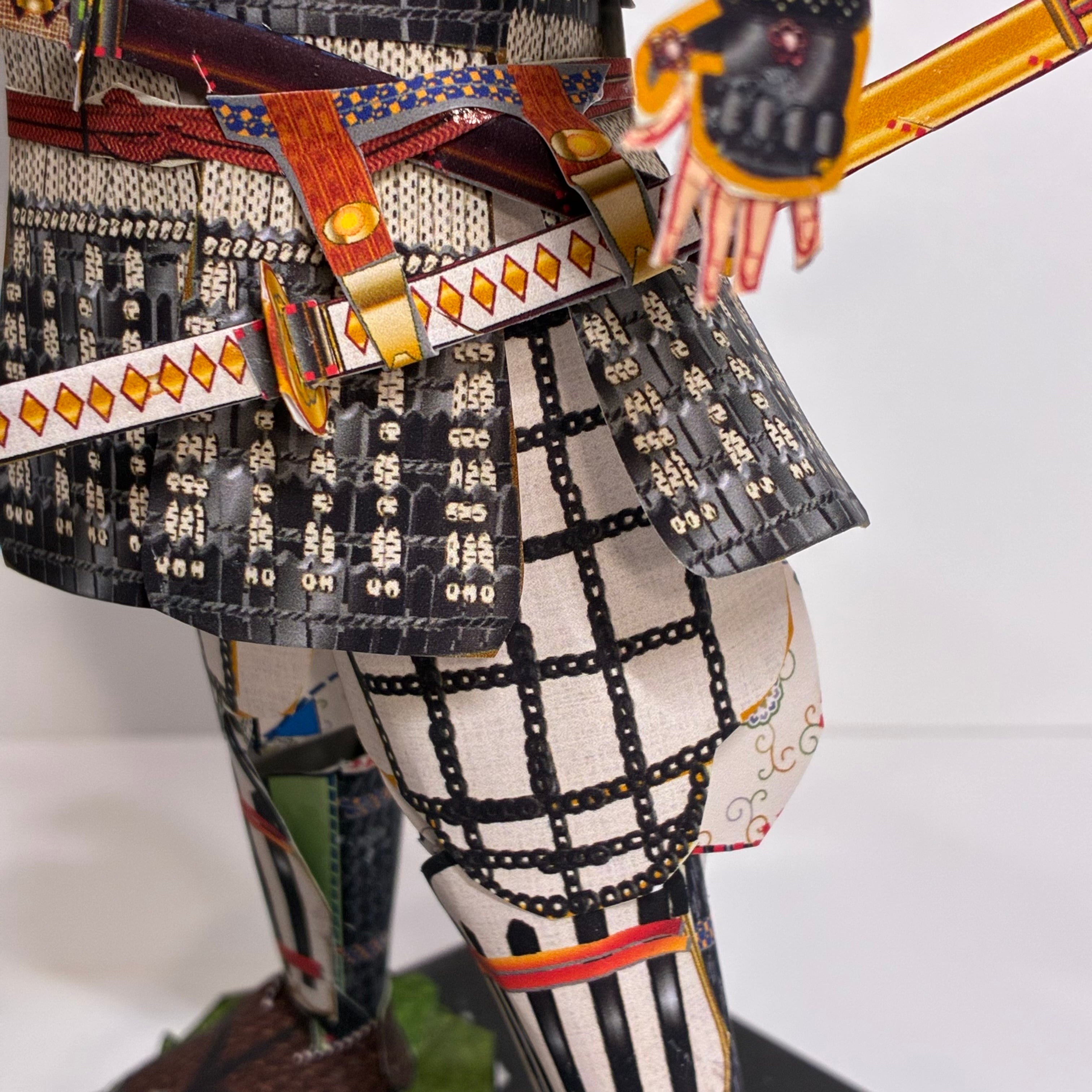 1/7スケール 戦国武将×甲冑シリーズ NO.2 「豊臣秀吉」銀伊予札白糸威