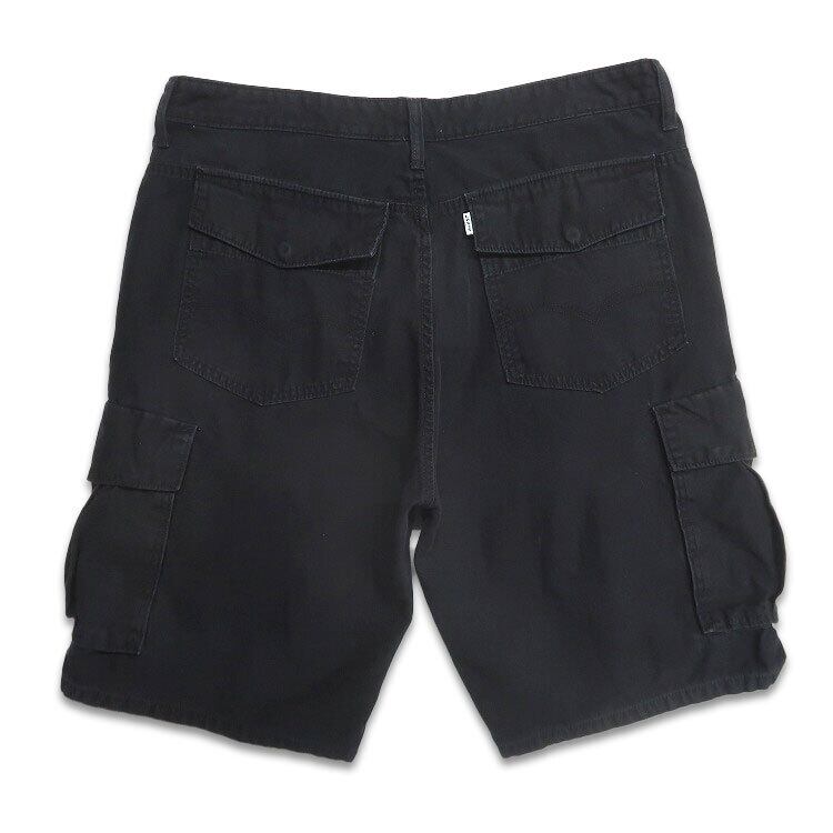 古着 リーバイス Levi's カーゴショートパンツ ハーフパンツ ブラック