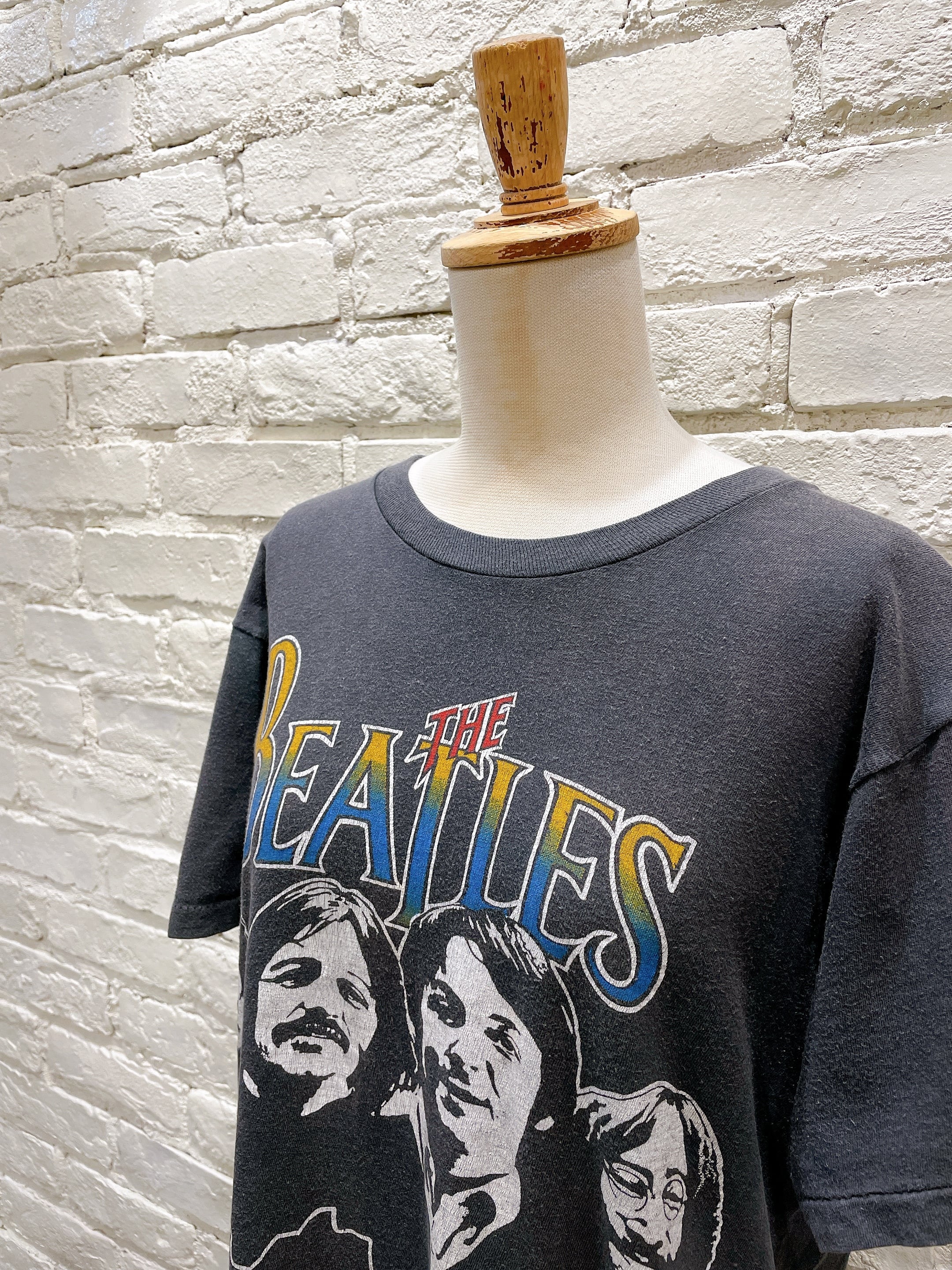 80s USA製 ビートルズ プリントTシャツ バンドTシャツ vintage-