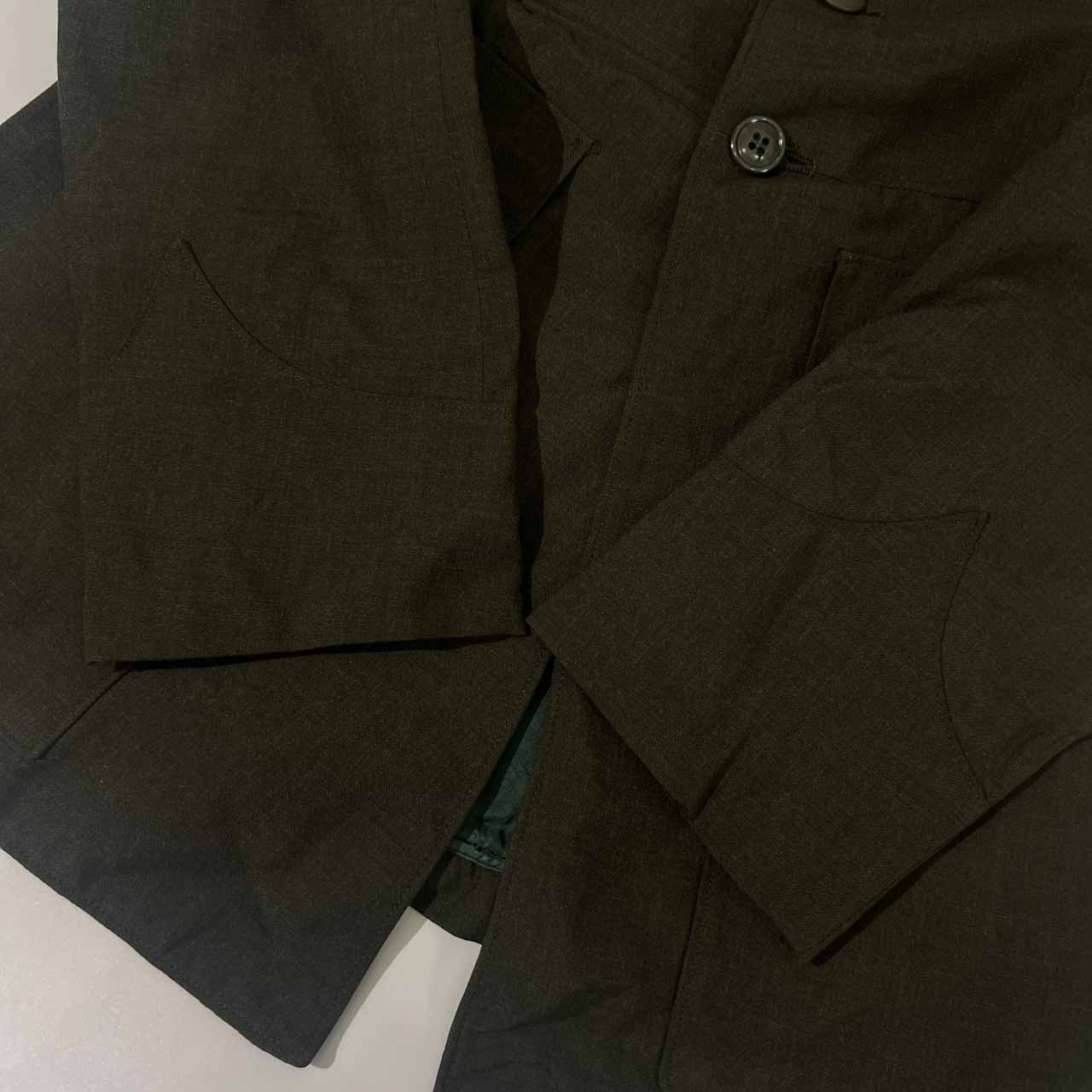 70s ビンテージ 米軍 USMC ドレス ジャケット ミリタリー 35XL/カーキ/メンズ/DSA100-75-C-1219/Jay Dee Sportswear