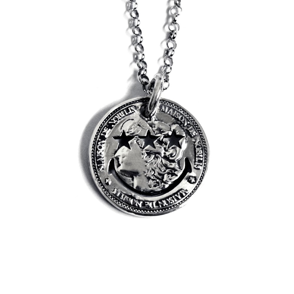 送料無料/翌日発送】Smile Coin Necklace Top【品番 19S2005
