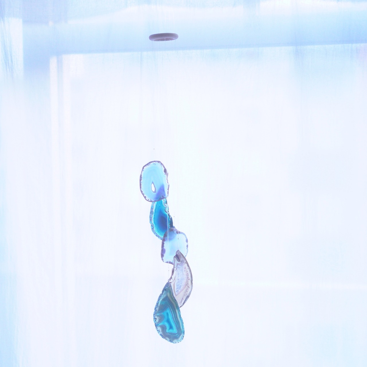 Clear Drops 09 - アゲートヒーリングチャイム / Agate Sun Catcher Wind Chime 564