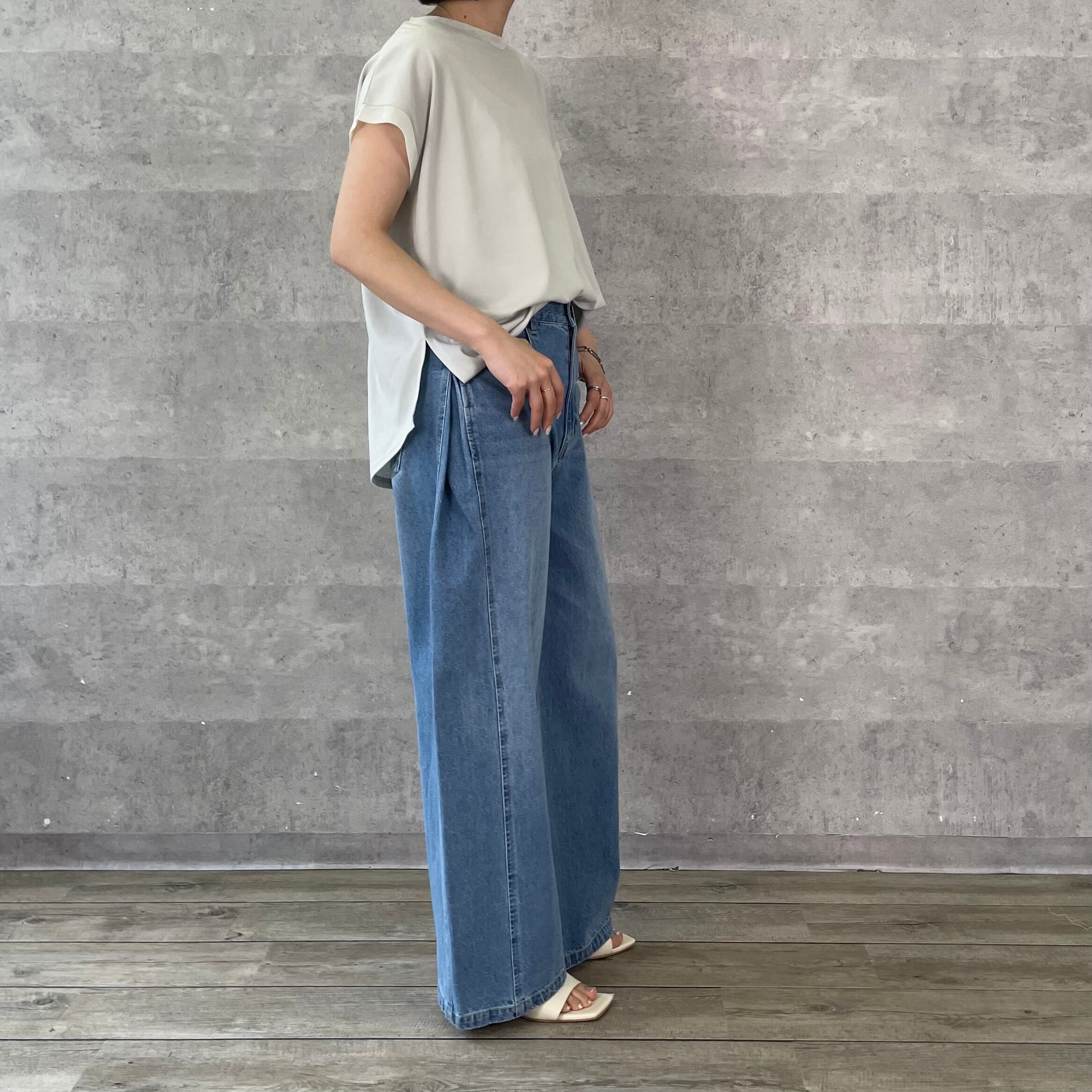 Anna Kerry】ガゼットデニムパンツ（NO.68251601） | Posie dress