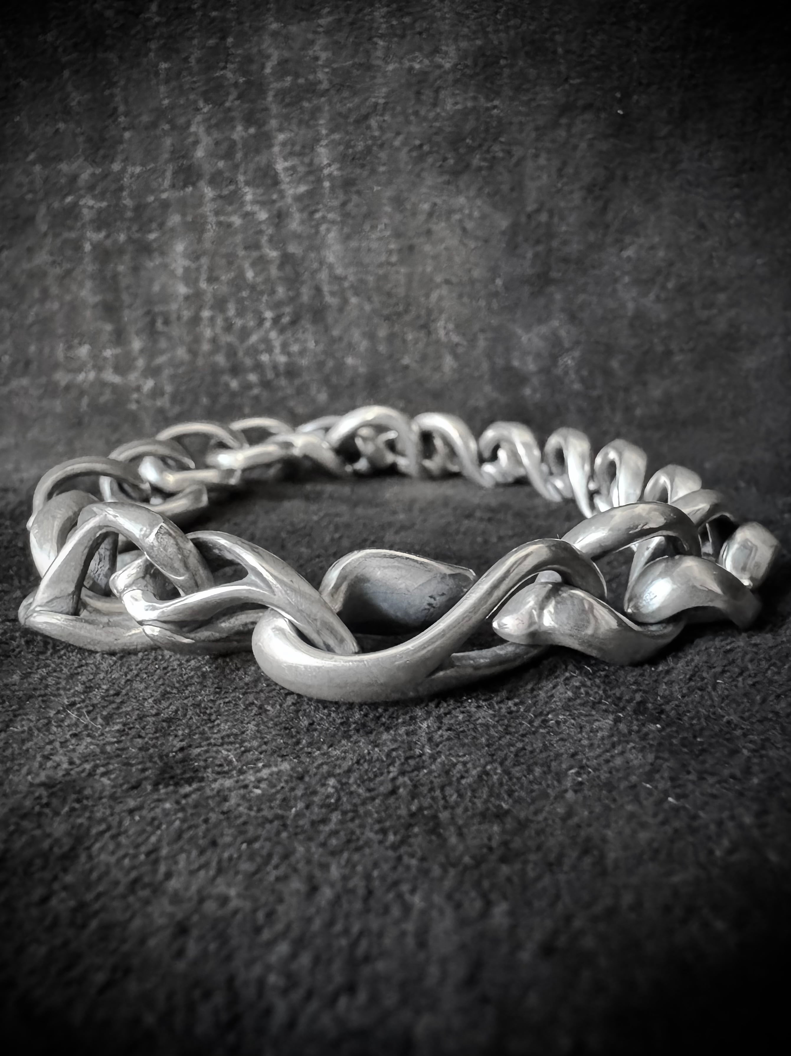 Rat Race】Chain of KAIKA Flare Bracelet S チェーンオブ怪火フレア
