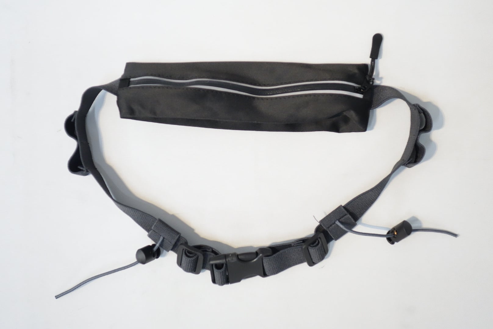 ゼッケンベルト レースナンバーベルト ポーチ・ループ付き トライアスロン マラソン サイクリング 男女兼用 レースベルト ナンバーベルト