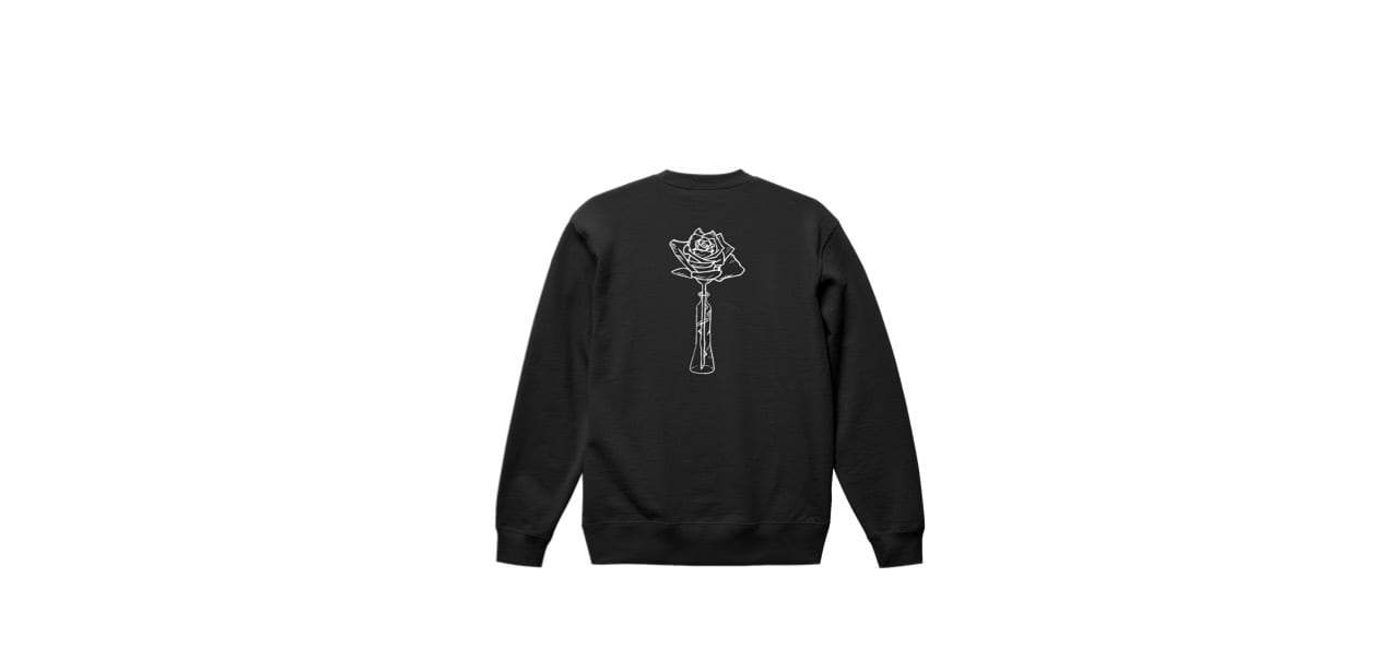 coguchi rose sweat (BLK)