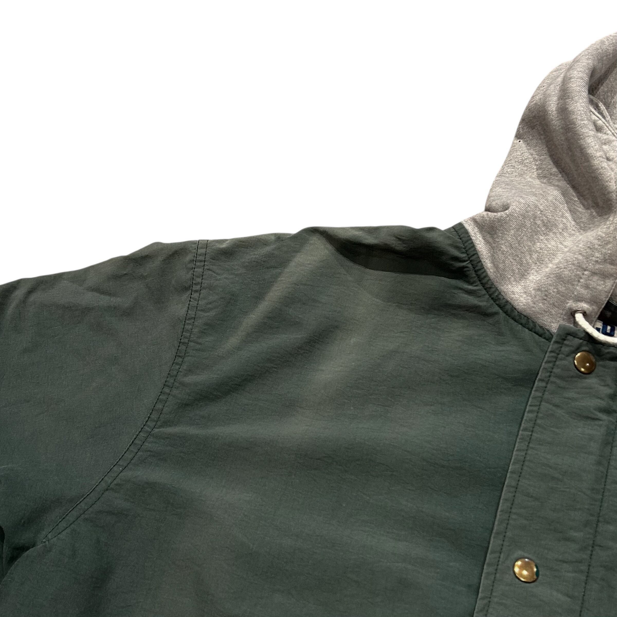 90's Ralph Lauren Hooded Versity Jacket L / ポロラルフローレン