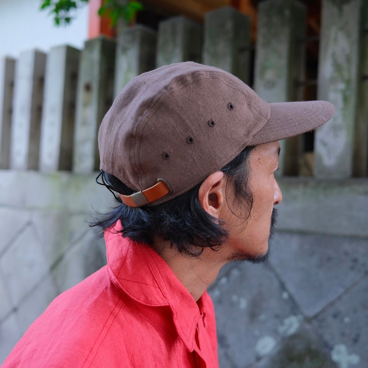 KENNETH FIELD(ケネスフィールド) /GUIDE CAP Linen&Hemp-CHOCO-(66)