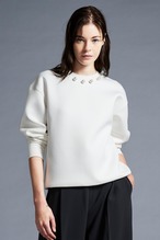 PEARL SWEAT TOP WHITE