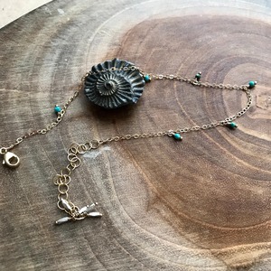 Turquoise＊Anklet/K14 gf