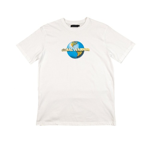 GLOBAL WARNING T-SHIRT - WHITE