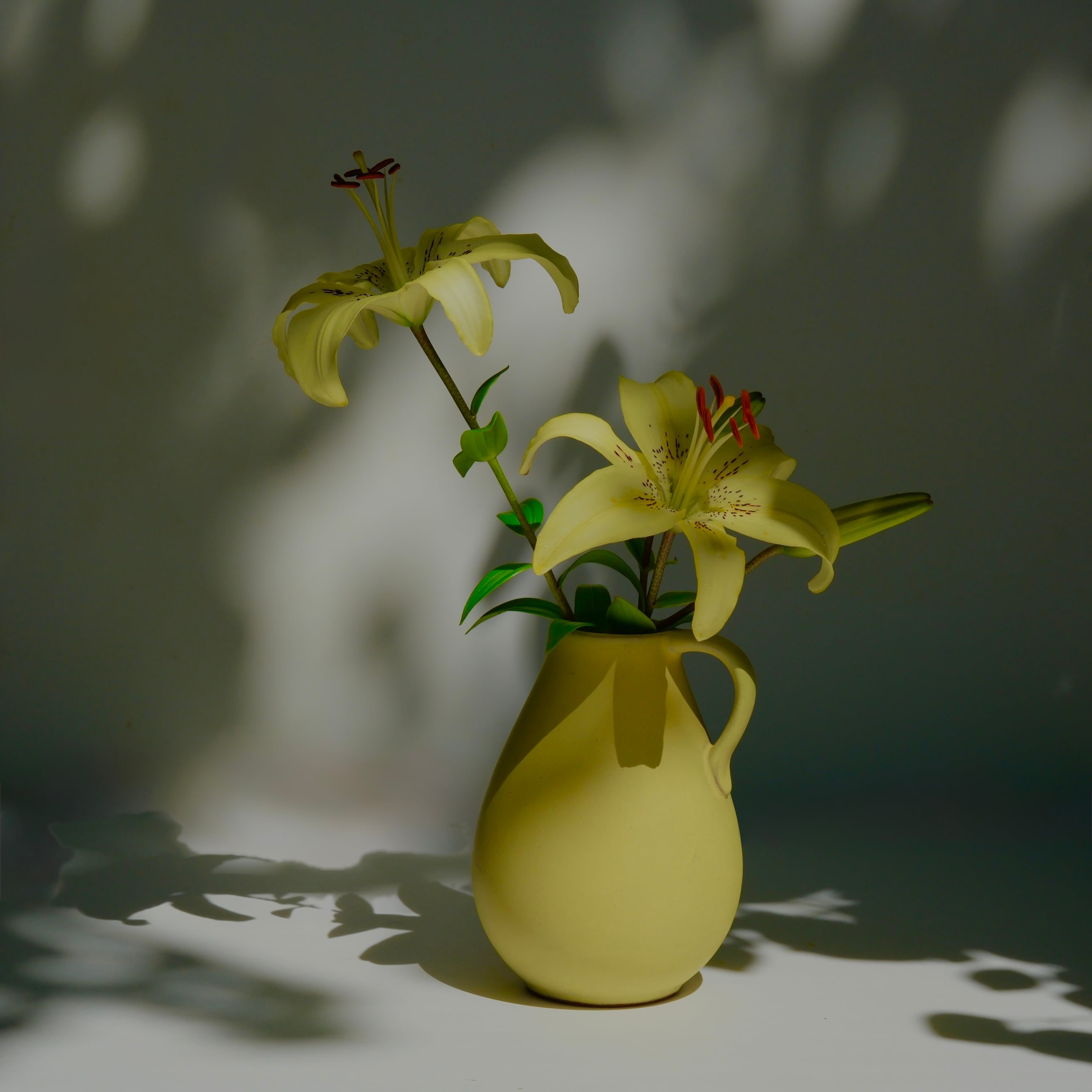 Portieux Vallerysthal】Hand glass vase | Kos+Vintage / コス