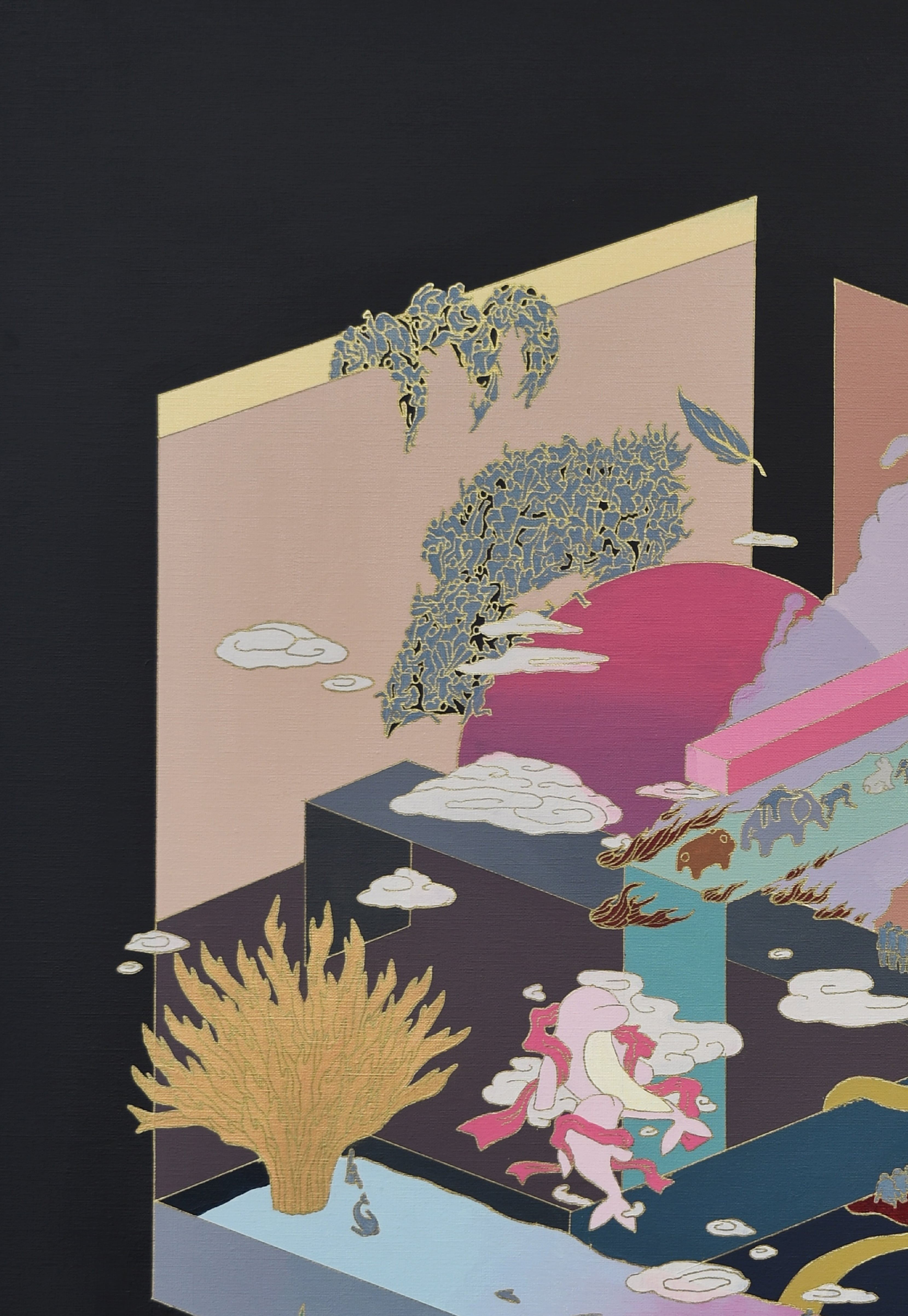 EN 「新六道絵」ー 畜生道 | 715Design Labo