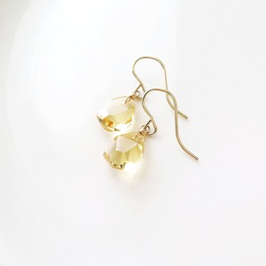 Citrine random cut pierce