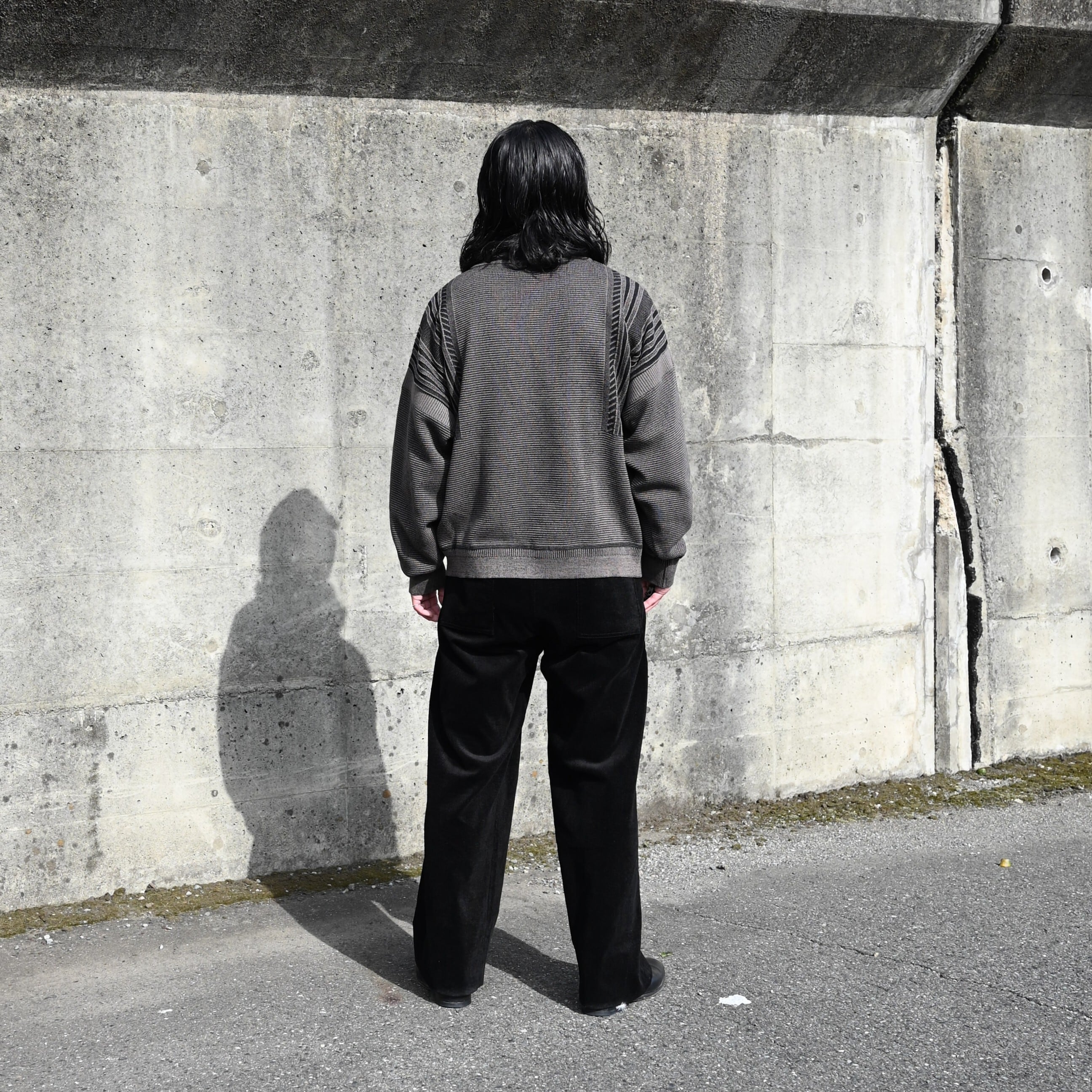 YASHIKI / Fuyushigure Half Zip Knit | GANKO